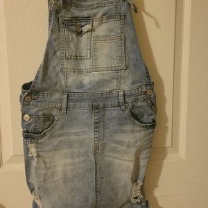 Overalls denim dress